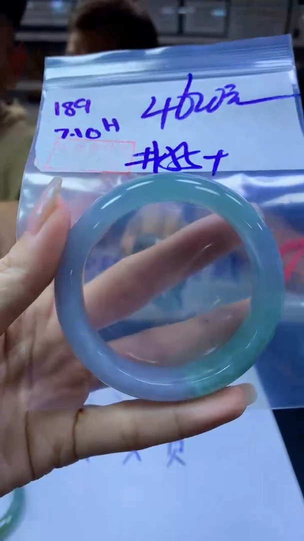 定制翡翠未镶嵌189手镯55+4620元+拍一发一