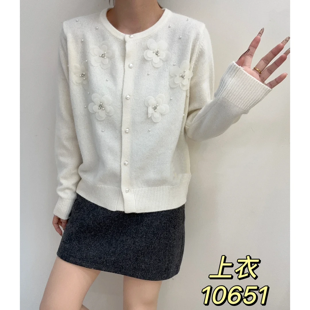 10651（部分无水洗唛，介意慎拍）SANFAN新款针织衫