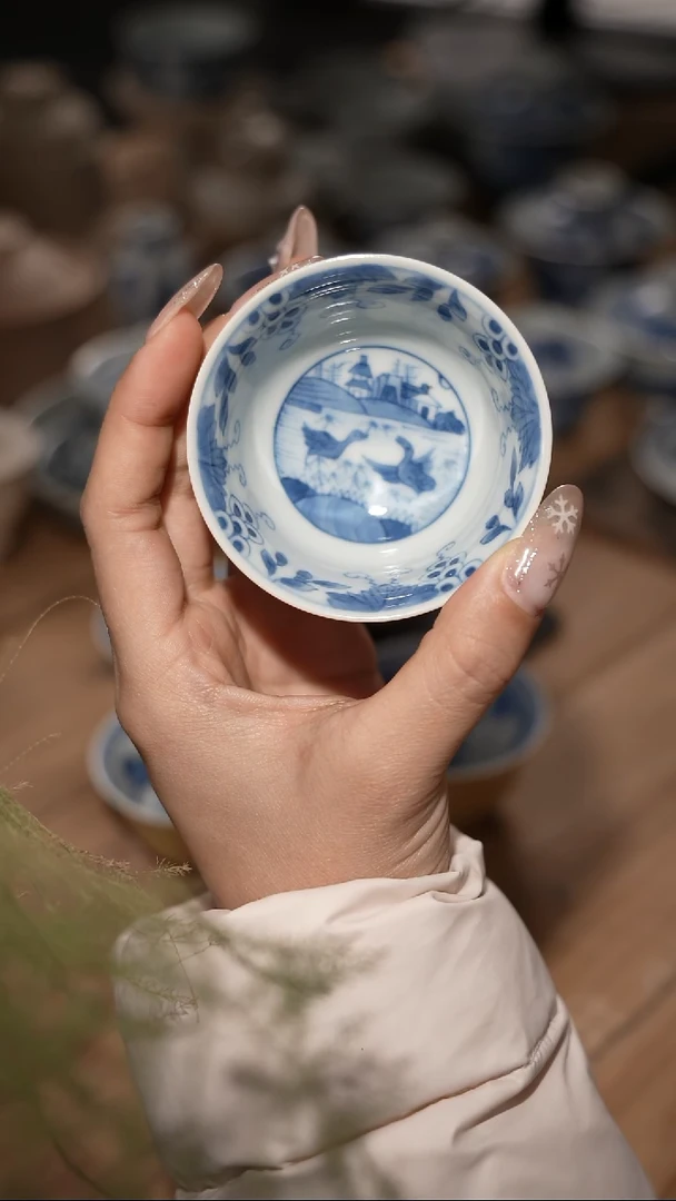 摆件陶景德镇陶瓷摆件