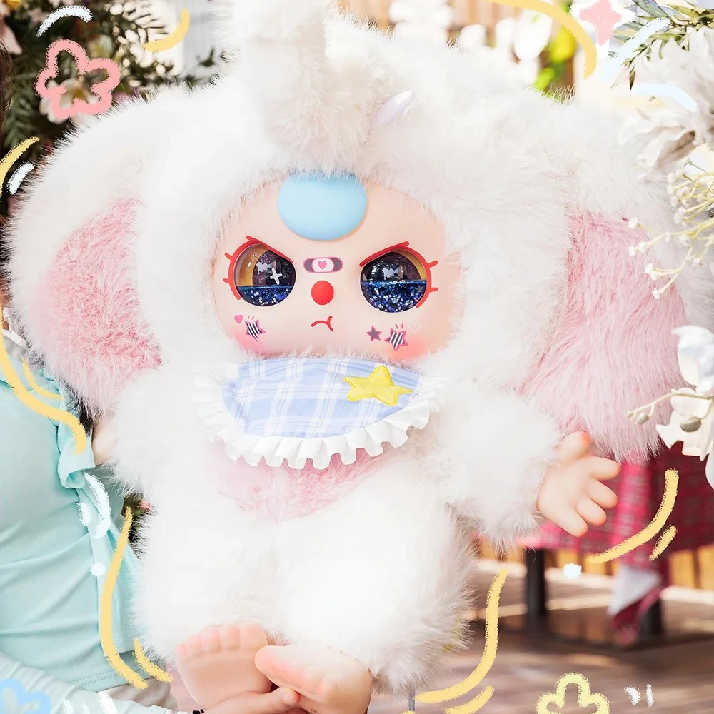 【正版Baby three娃三岁】【娃娃连线】49选21毛绒娃娃盲盒