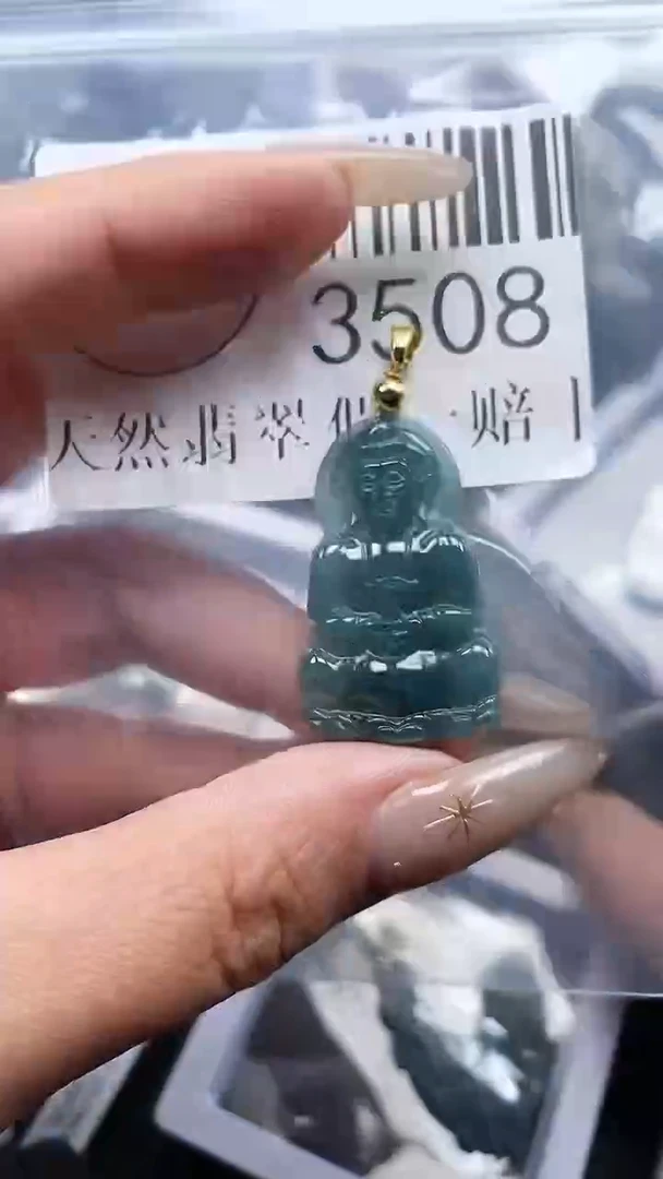 颈饰未镶嵌翡翠3508