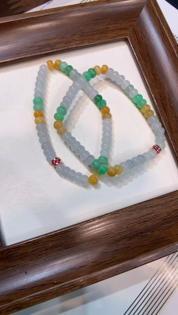 未镶嵌手串翡翠手串 多样性发一件