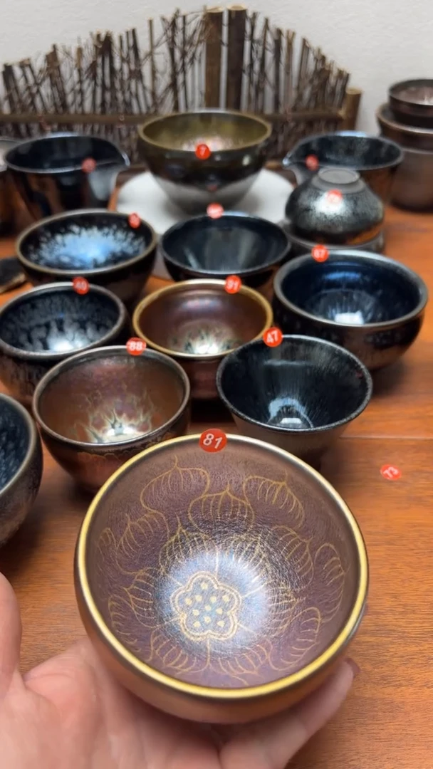 【闪购商品】茶盏81号建盏工匠茶器