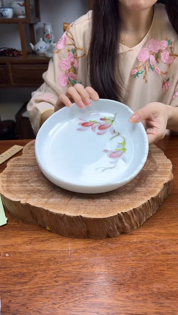 【闪购商品】瓷片景德镇陶瓷手工手绘釉中彩（食品级）
