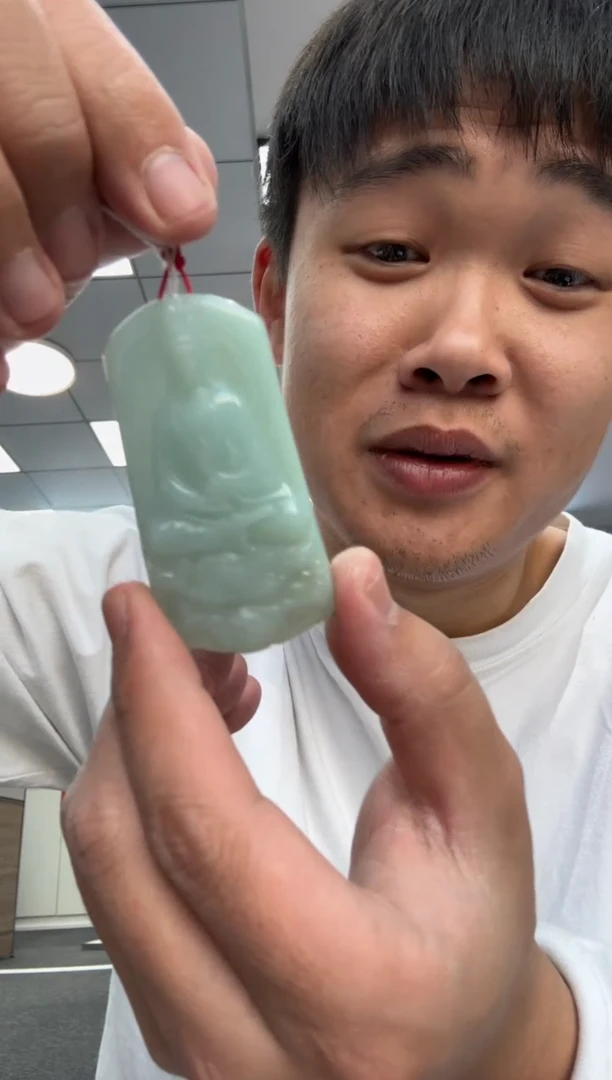 【闪购商品】翡翠颈饰未镶嵌天然翡翠A货孤品一件