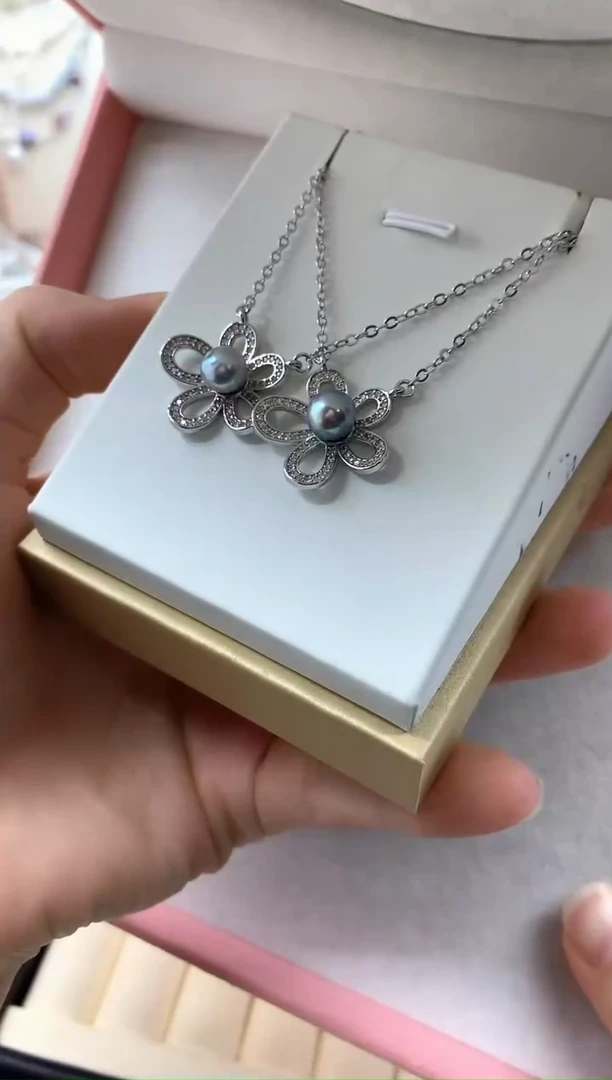 颈饰未镶嵌海水珍珠多样性发其一