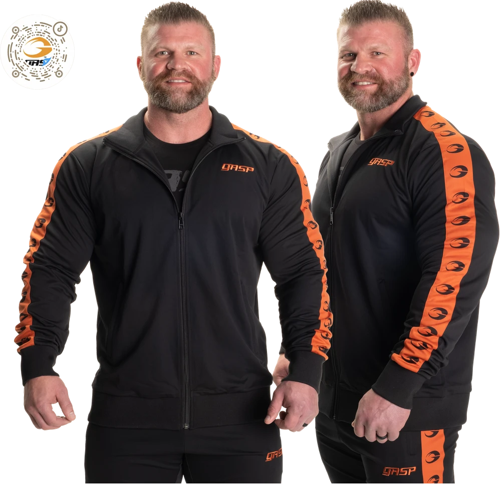GASP Track Suit Jacket 奥赛定制运动夹克健身长袖 220953