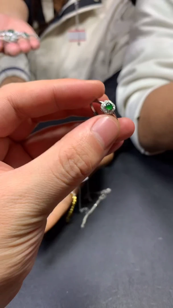 【闪购商品】翡翠戒指未镶嵌0850483418/多样性发一