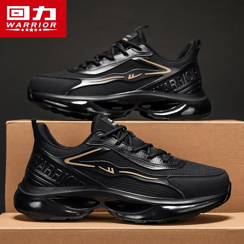 回力男鞋2025新款夏季网面减震跑步鞋子青少年潮鞋运动休闲老爹鞋