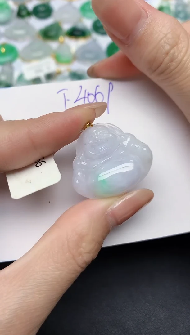 颈饰未镶嵌翡翠天然缅甸A货翡翠百元以上9元证书费自理