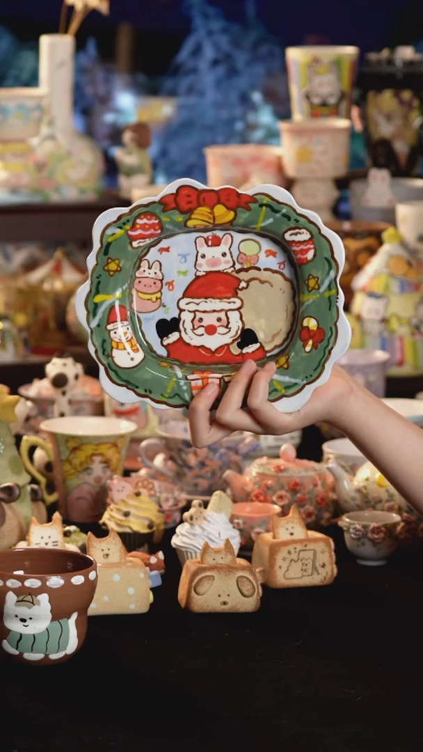 其他陶景德镇釉下彩手绘设计师款陶瓷