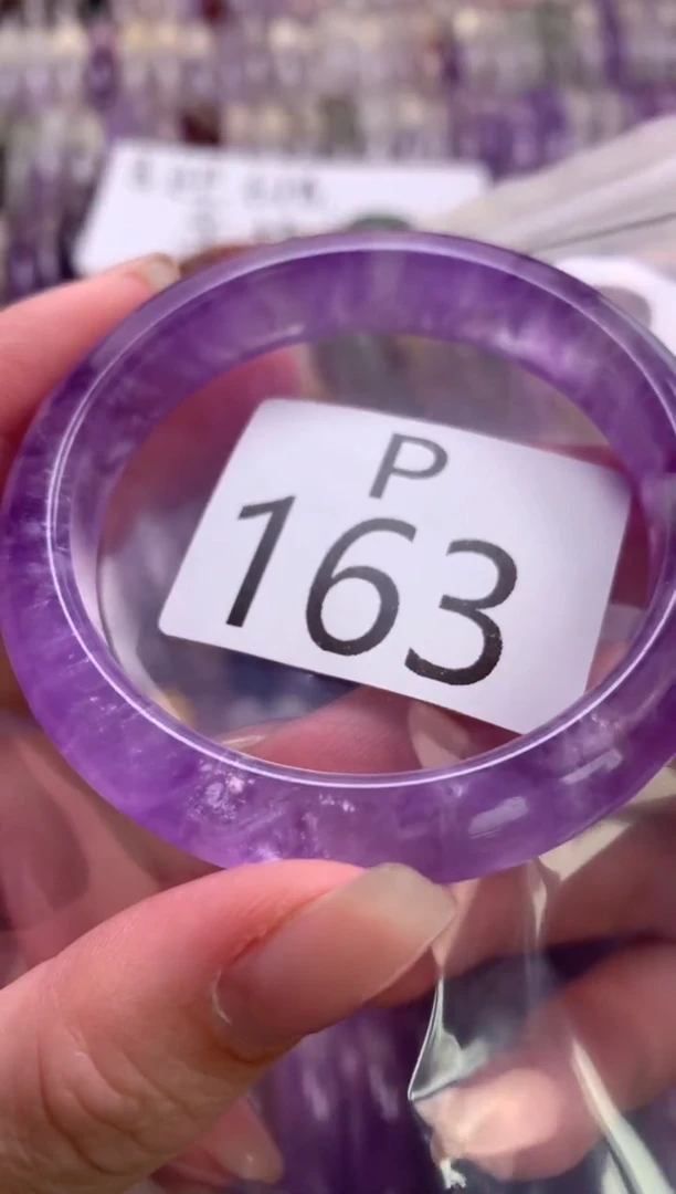 水晶珠宝半成品未镶嵌水晶手镯163-52