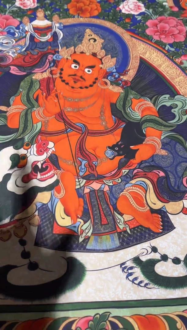 卷轴画东东唐卡tk16