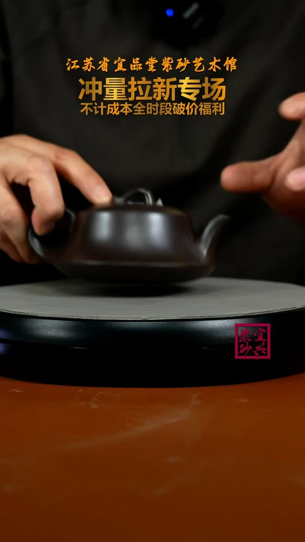 茶壶紫砂李传荣赤龙血砂飞鸿石瓢220CC