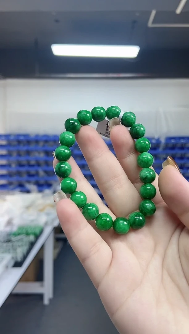 【闪购商品】翡翠手串未镶嵌多样性发其一颜色微差