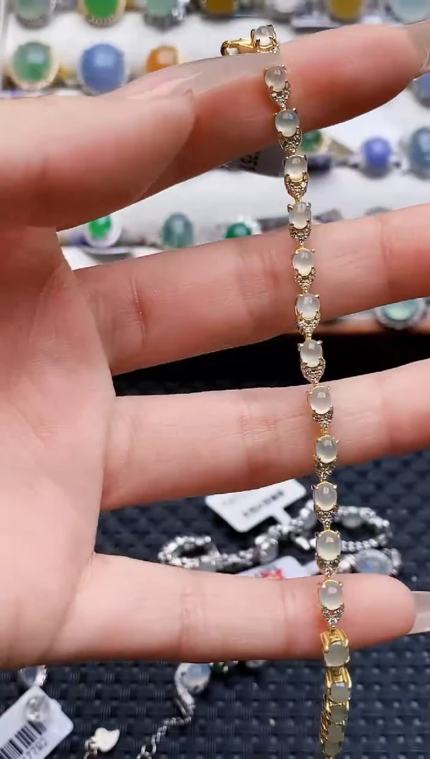 银S925镶嵌戒指翡翠皎2526