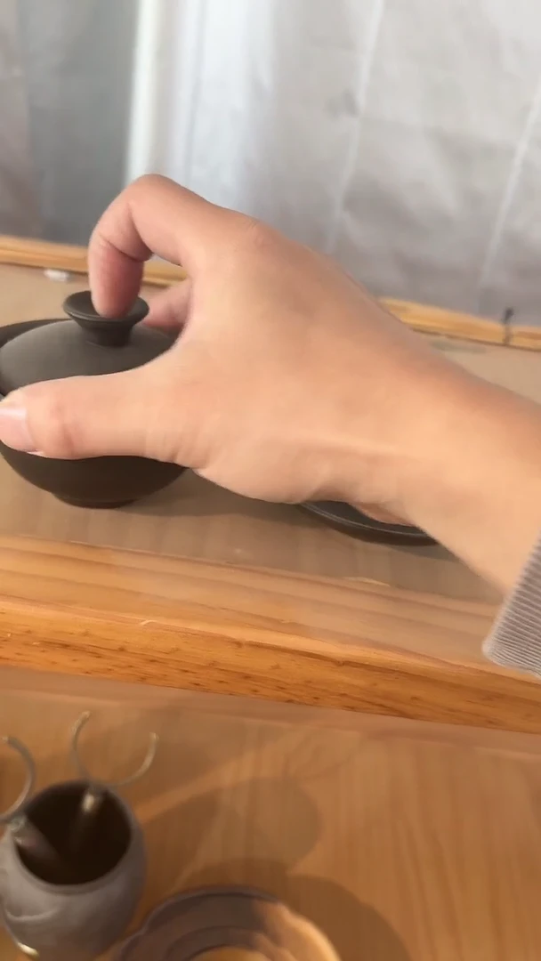 【闪购商品】瑕疵样品紫砂西施盖碗