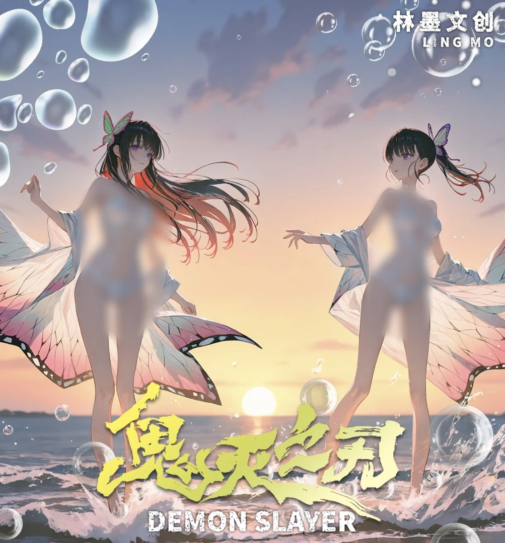 【欧D】林墨文创《鬼灭之刃》系列精品色纸盲盒（代拆）