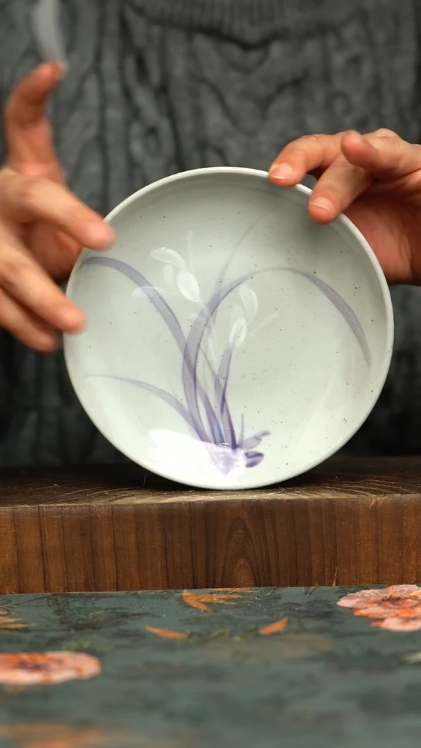 杯釉下彩手工手绘同款陶器