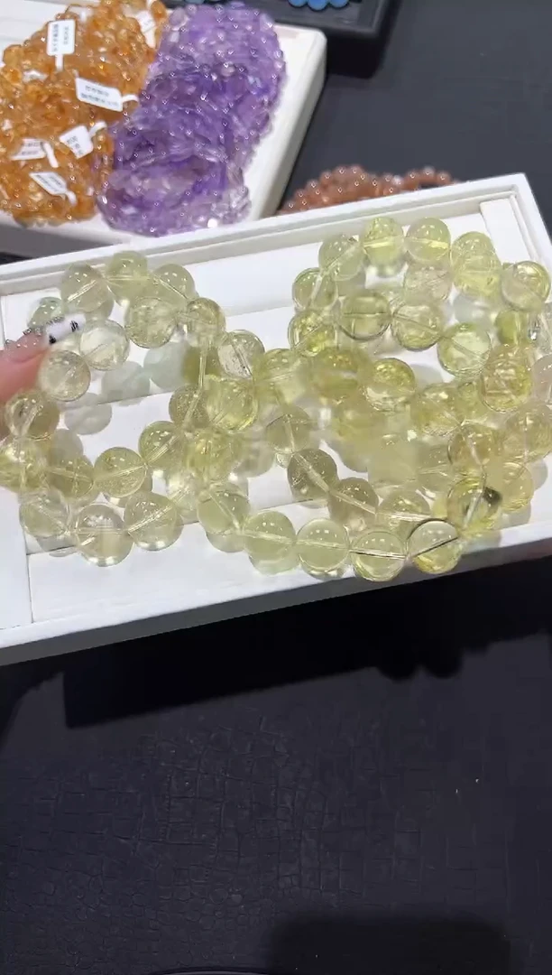 水晶手链未镶嵌86b多样性发其一【1条】默认微瑕17mm