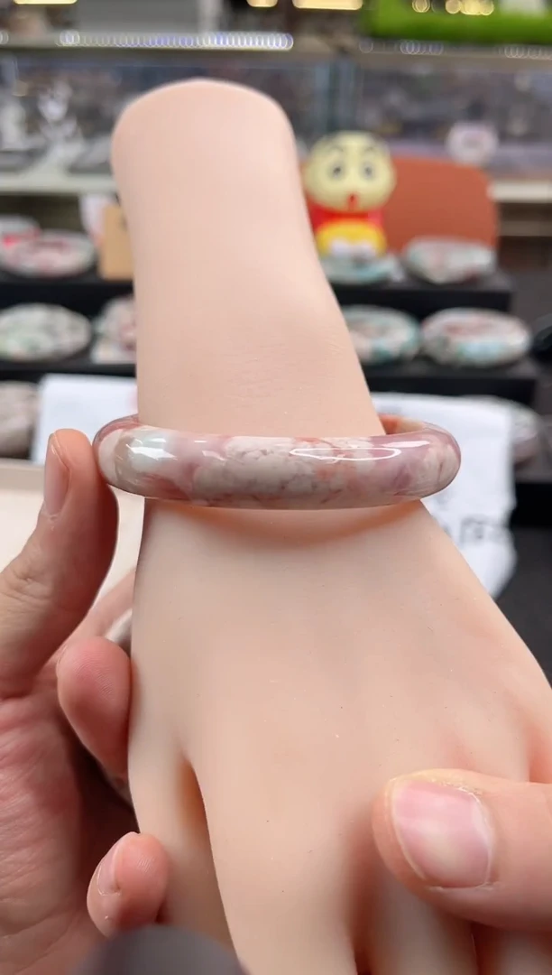 未镶嵌手镯石英质玉尘*丷圈口（赠品镯心）