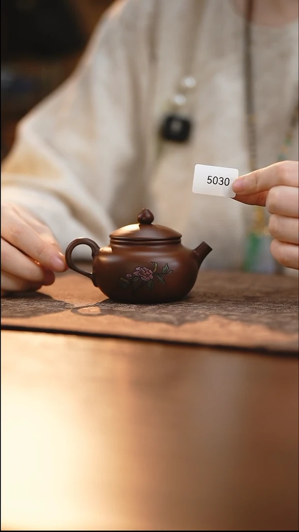 雲梦茶器紫陶茶壶5030