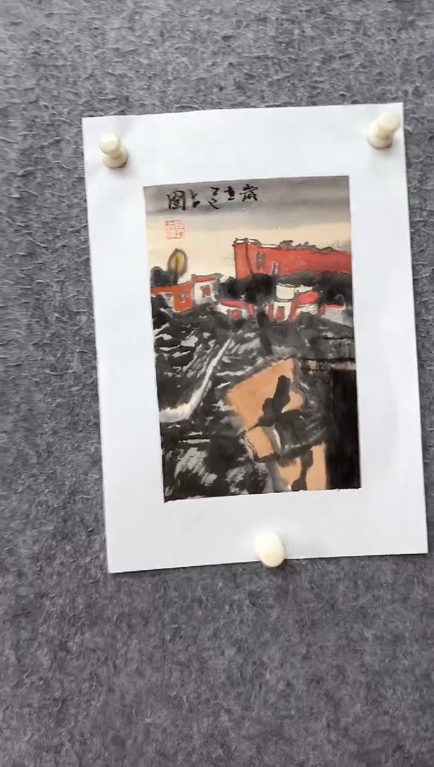 国画ST-JZP老师绘画作品