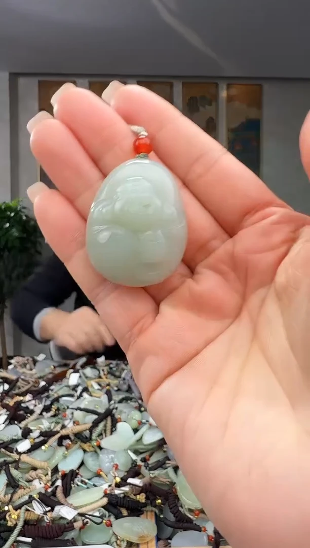 颈饰未镶嵌和田玉拍一发一多样性发货