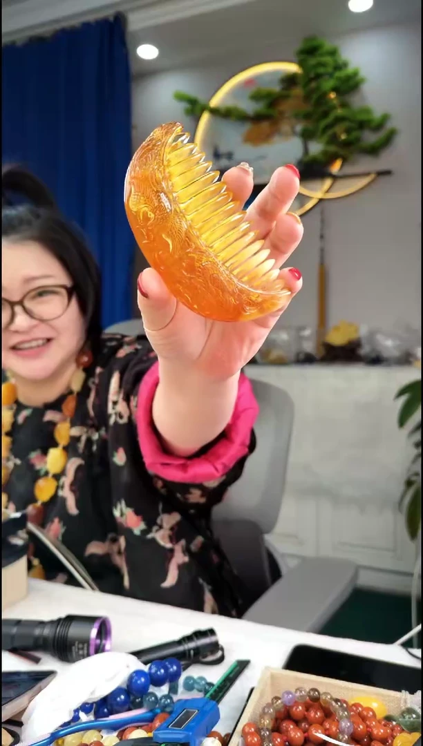 【闪购商品】琥珀颈饰未镶嵌吊坠