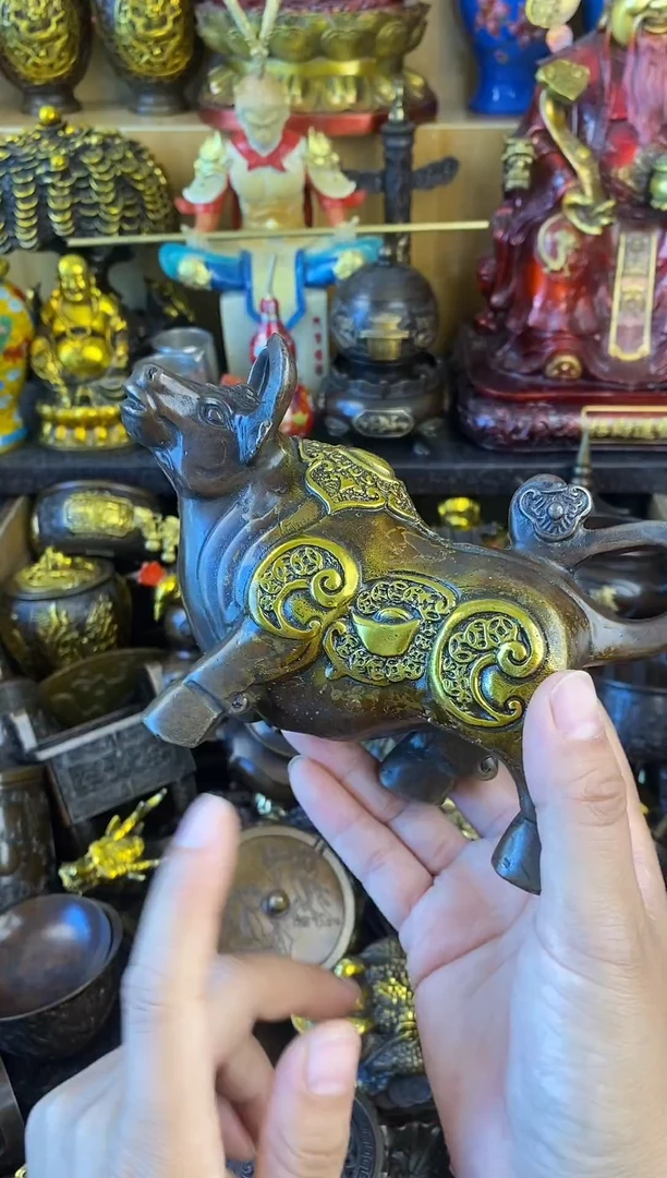 【古泓铜艺】案台摆件 物品摆件