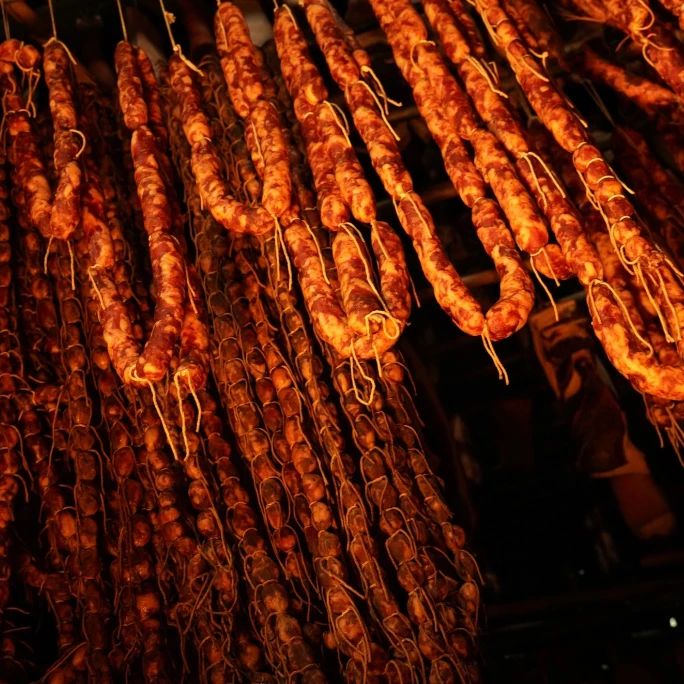 （一物一拍）重庆城口土猪麻辣香肠