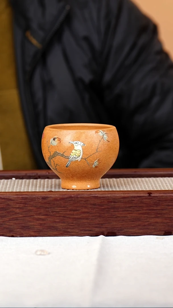 茶杯紫砂宜兴紫砂杯150C 68