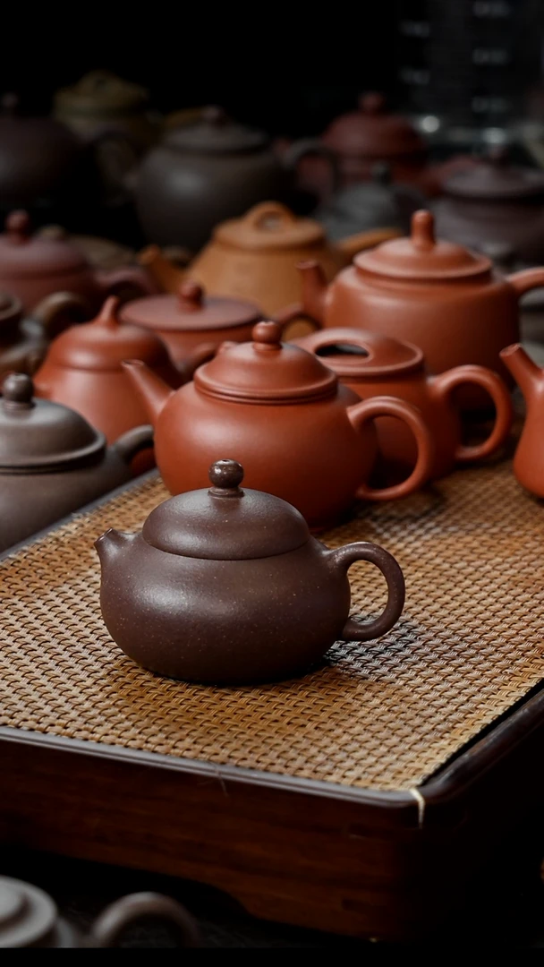 千禧紫泥文旦微瑕半手80