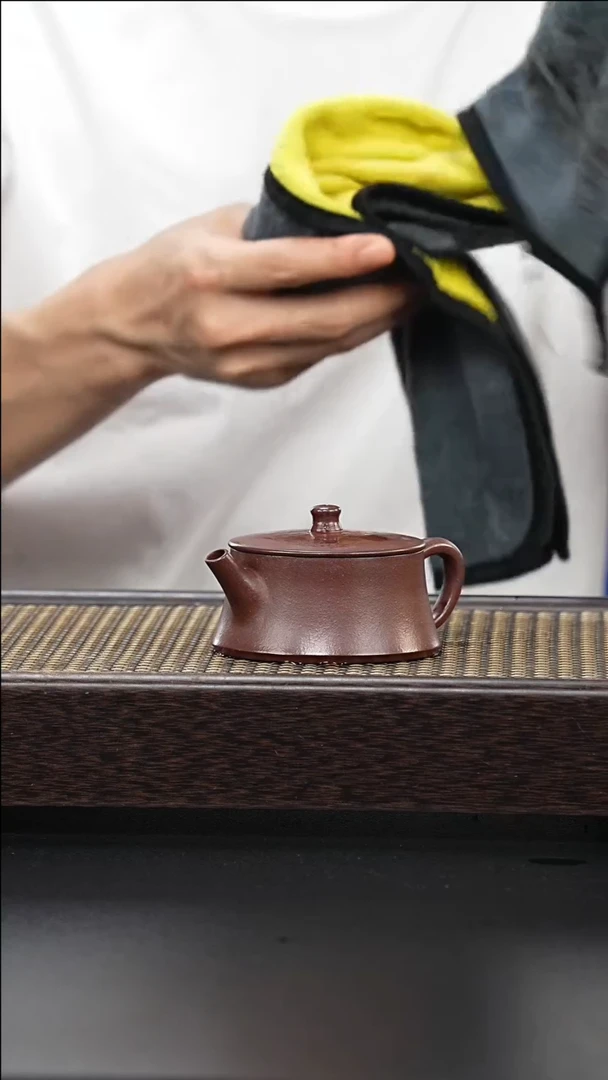 茶壶紫砂半手工云柱