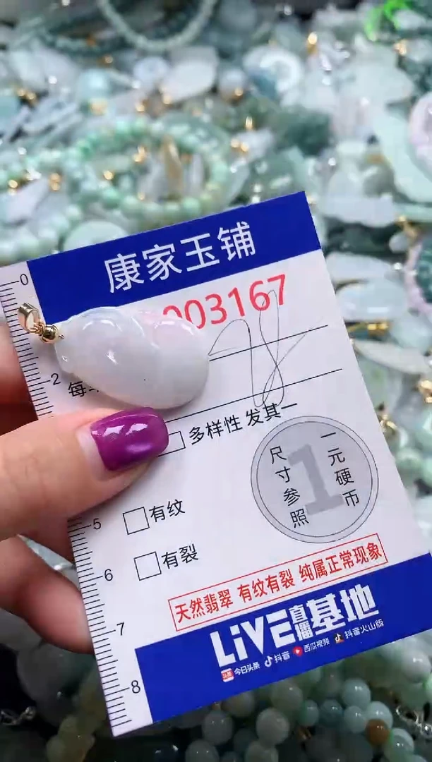 颈饰未镶嵌翡翠3167