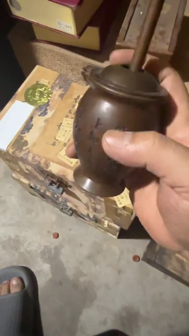 木闪电购链接精品摆件捣药罐