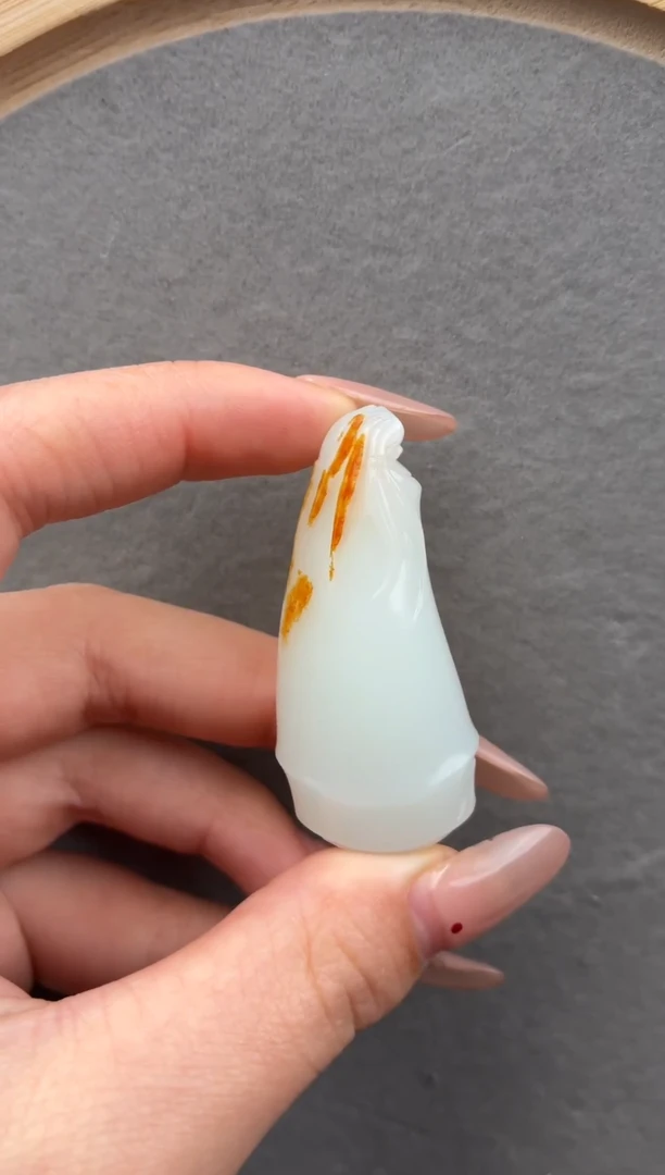 未镶嵌和田玉挂件017 节节高升