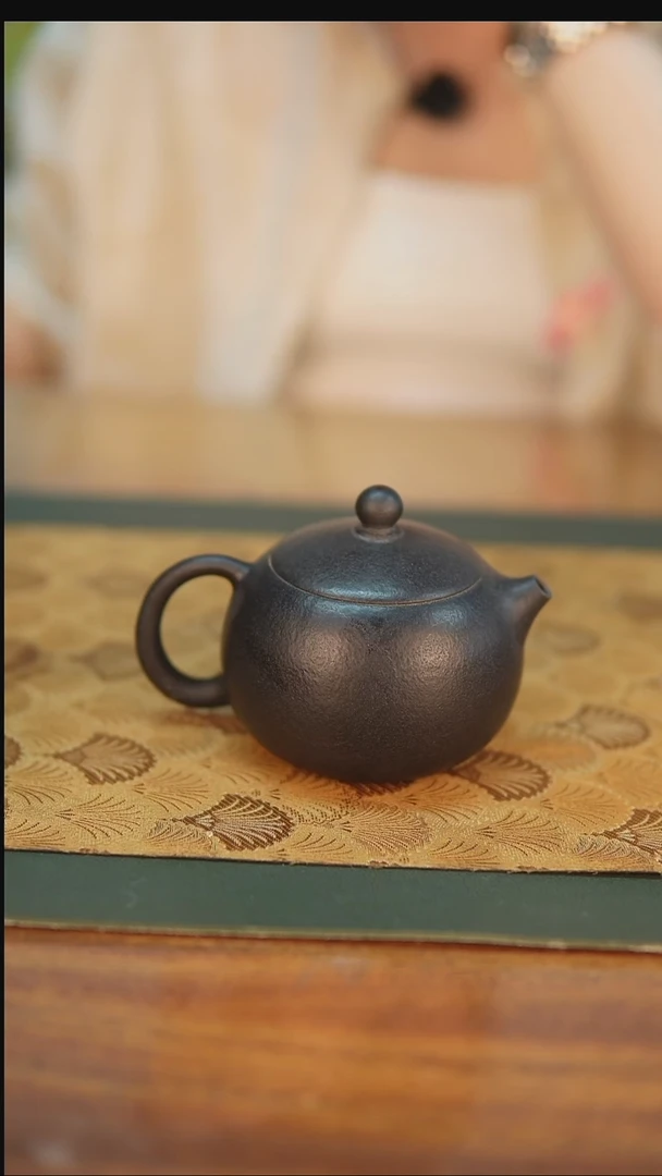 天然冰碛岩西施壶