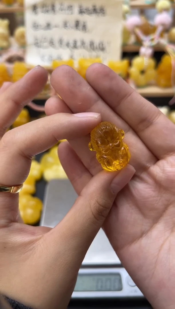 琥珀未镶嵌珠宝奇石004琥珀蜜蜡微瑕