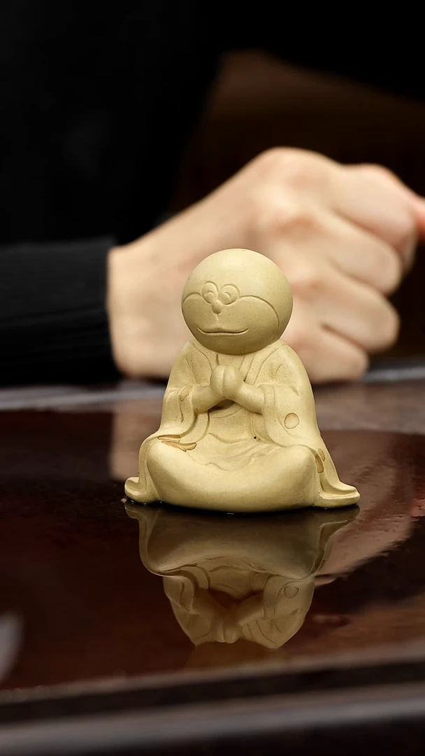 紫砂茶宠龙***熊哆啦a梦