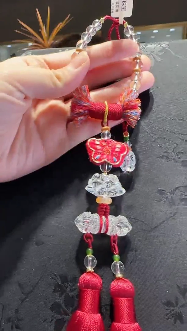 未镶嵌手绳水晶莲花款