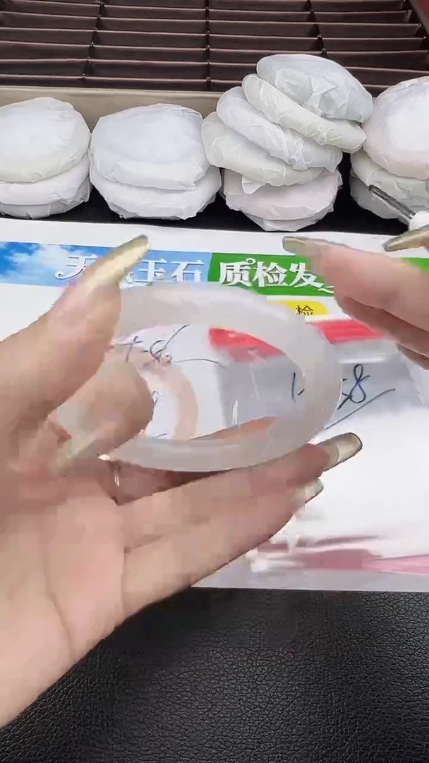 未镶嵌手镯石英质玉圈口 56 57