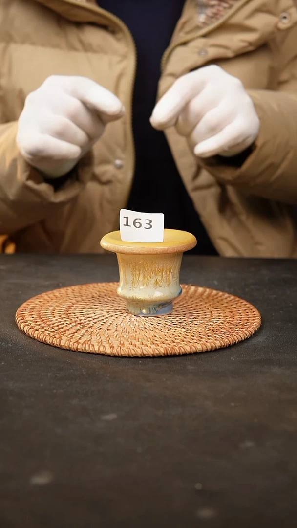 【闪购商品】瓷片163泥泥手工花盆口5