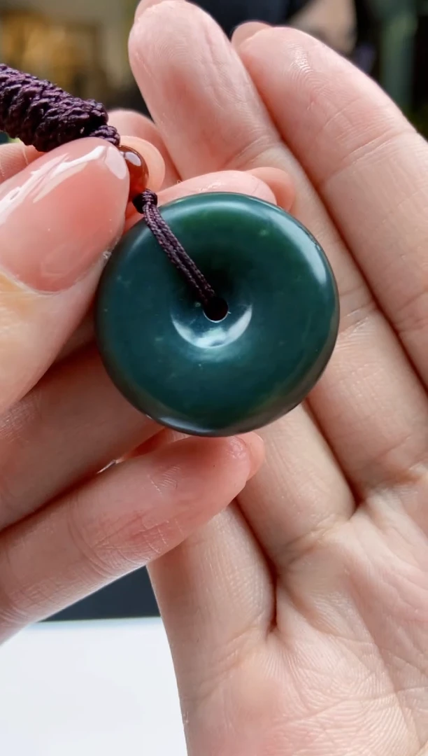 和田玉未镶嵌挂件  310753/平安扣多样性一件发