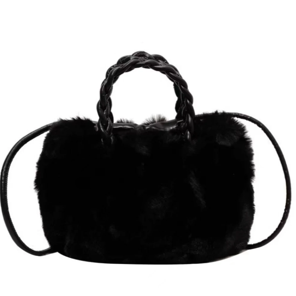 【AS水貂手提包】精致百搭水貂毛手提包AS24DSP3520