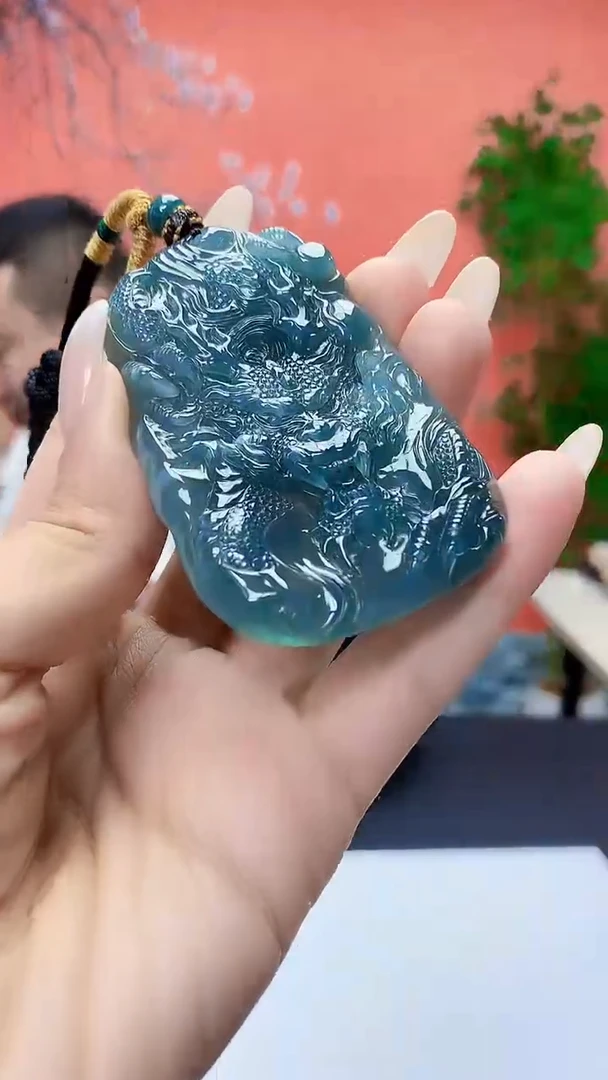 未镶嵌定制翡翠4898ty-毛货挂件213