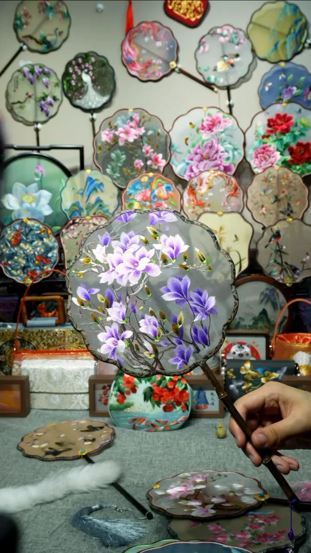 刺绣纯手工苏绣艺术品