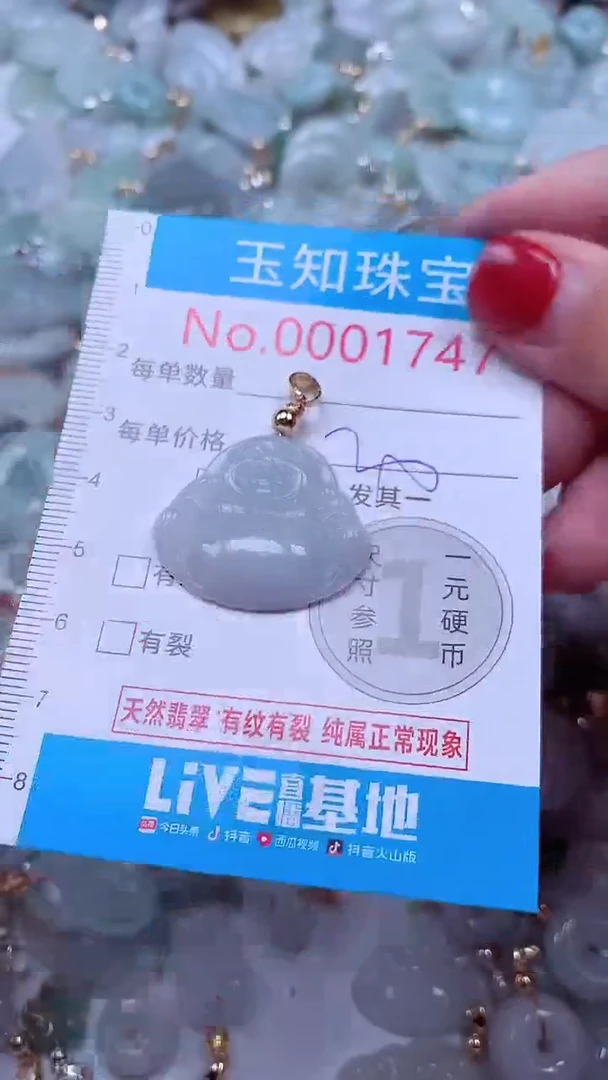 吊坠(不含链)未镶嵌翡翠1747