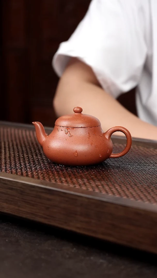 茶壶紫砂大红泥君德