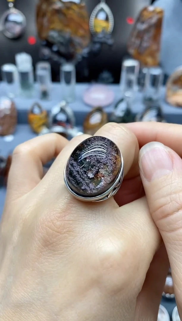 【闪购商品】水晶戒指银S925镶嵌水晶水晶